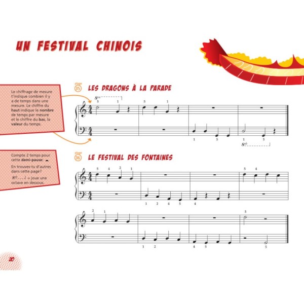 La méthode de piano lang lang partition