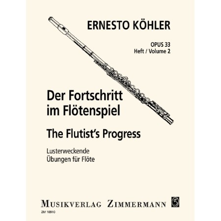 kohler études flute opus 33 partition
